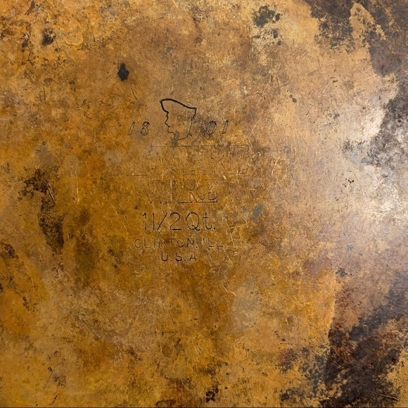 Vintage Revere ware One 1 pan Quart And 11/2 Quart‎ - Picture 14 of 14